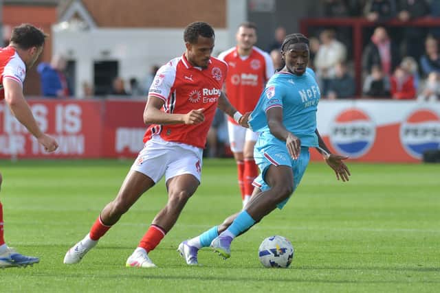 Courtney Clarke made his first league start for Walsall at Fleetwood last month.