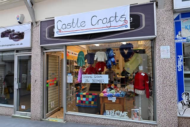 Castle Crafts, in Fountain Arcade, Dudley. Photo: Tim Thursfield