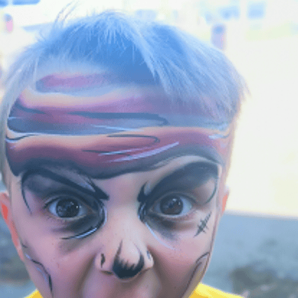 Free face painting by Cheeky