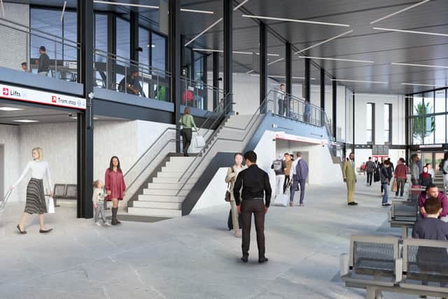 Computer-generated images show how the new Dudley bus station will look. Image: Transport for West Midlands