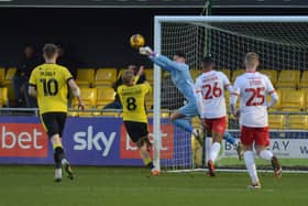 Tommy Simkin kept 16 clean sheets for Walsall last term.