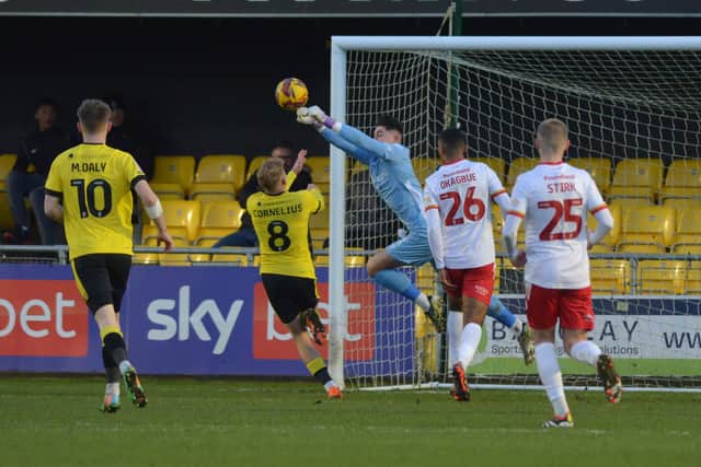 Tommy Simkin kept 16 clean sheets for Walsall last term.