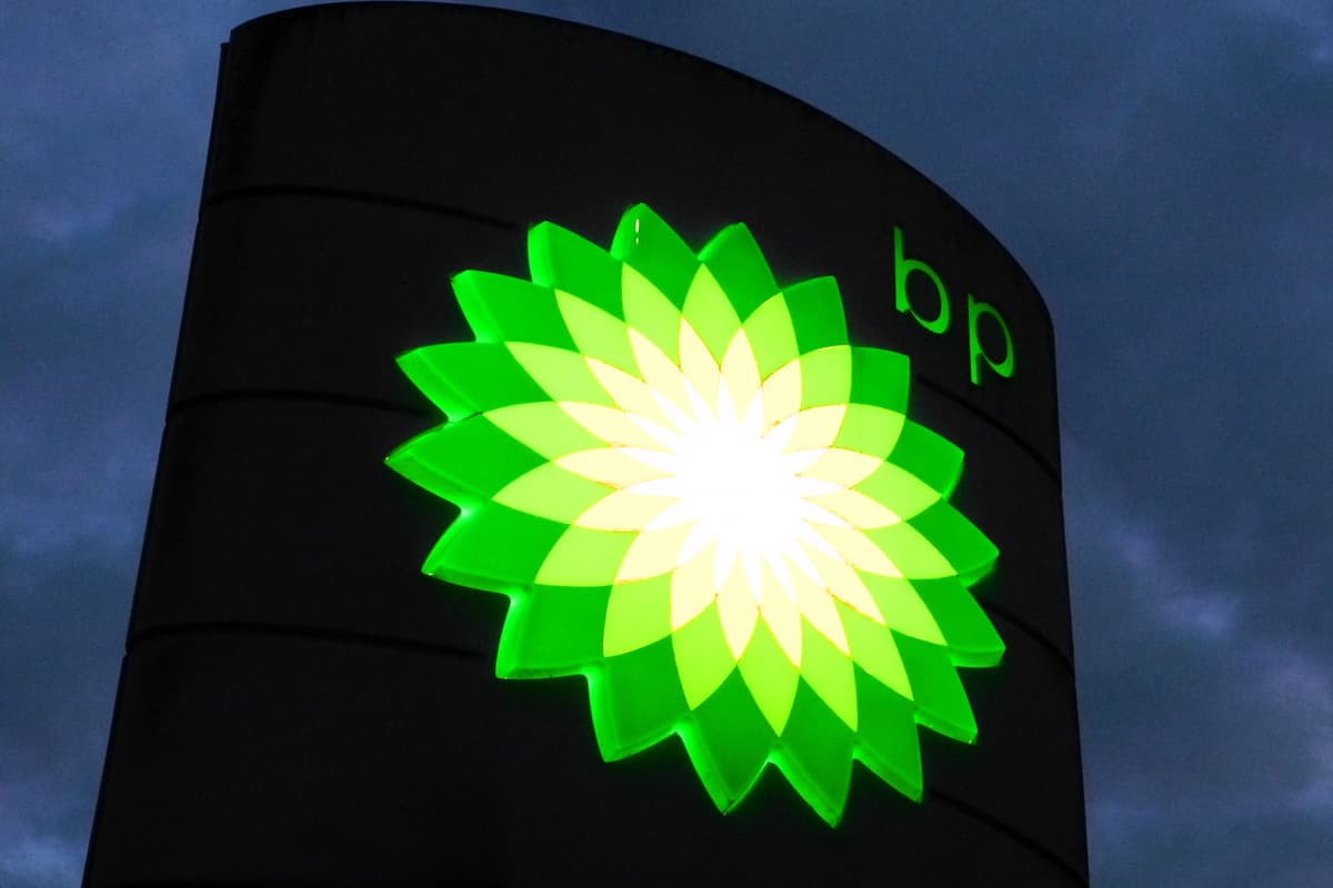 Bp High Rise Sign BP says upstream production to rise but flags ‘weak’ oil trading
