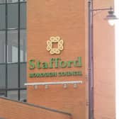 Stafford Borough Council's Civic Centre in Stafford. Photo: LDR Kerry Ashdown