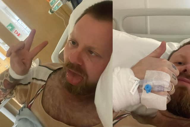 Lewis Mandall, aka Ginny Lemon, has been hospitalised with meningitis