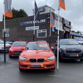 The existing Carlton Motors garage in Wednesbury