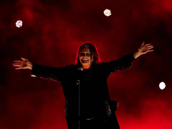 Ozzy Osbourne said he had loved every minute of performing and entertaining (David Davies/PA)