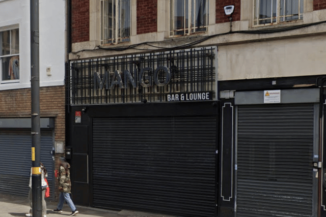 Mango Nightclub, on Bristol Street, where the shooting took place