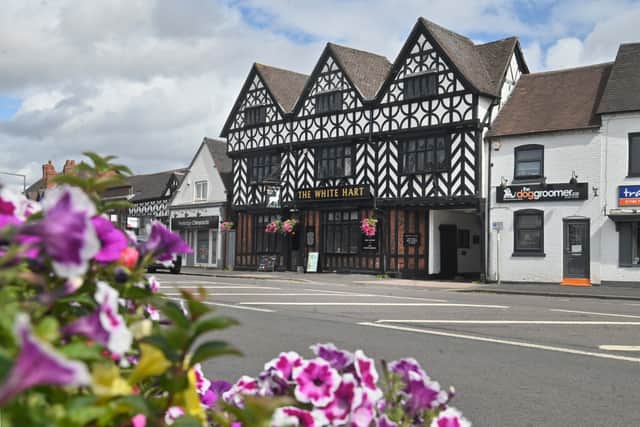 The architecture in Penkridge is historic throughout the village