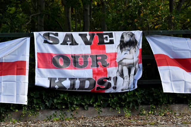 Some residents have said that the flags are being flown with an alterior motive, creating a divide in the community