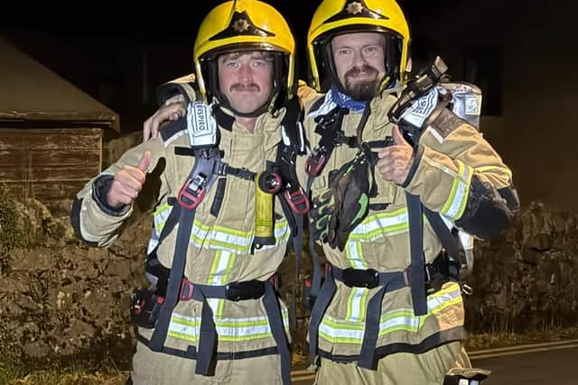 Firefighters who climbed 'Welsh Three Peaks' in full kit made mountain ...