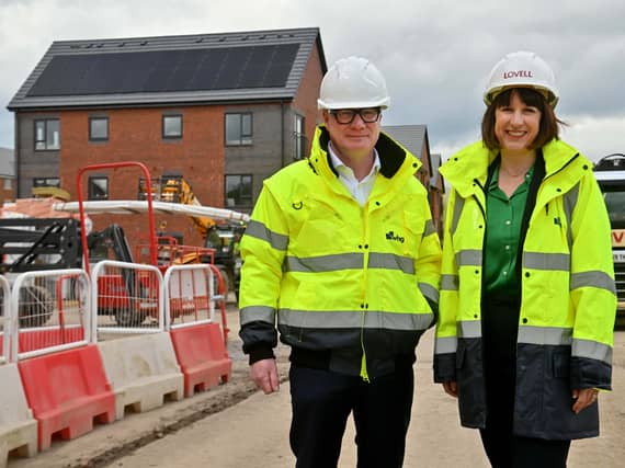 Rachel Reeves and Mayor of the West Midlands, Richard Parker, were impressed at the whg development at Green Lane, Walsall
