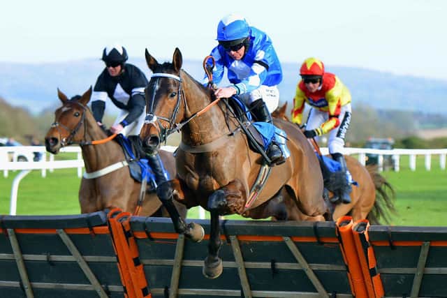 Liam Treadwell at Ludlow Racecourse