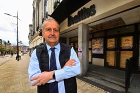 Henry Carver is calling for action with the former Beatties building