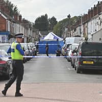 Jury shown CCTV of attack on car in seconds before two men were fatally shot in Wolverhampton