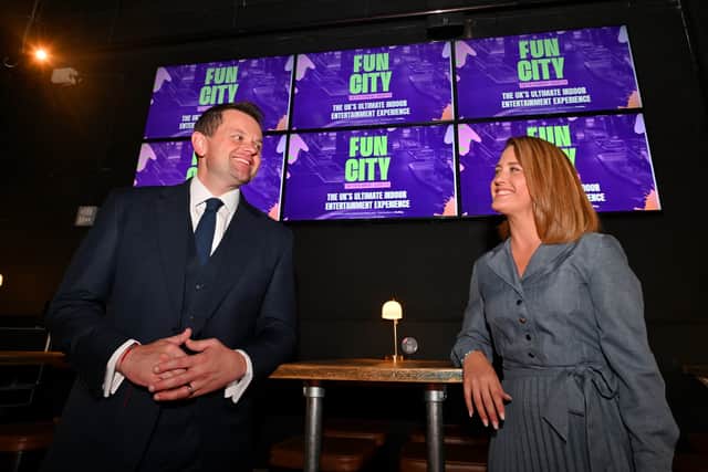 Fun City bosses Paul and Hayley Andrews.
