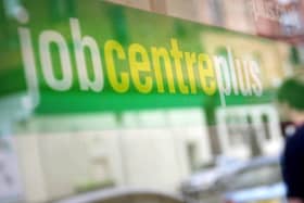 A Jobcentre Plus sign