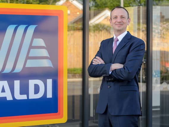 Aldi boss Giles Hurley