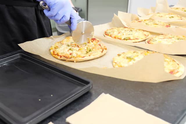 Food has been described as bland at Swinfen Hall 