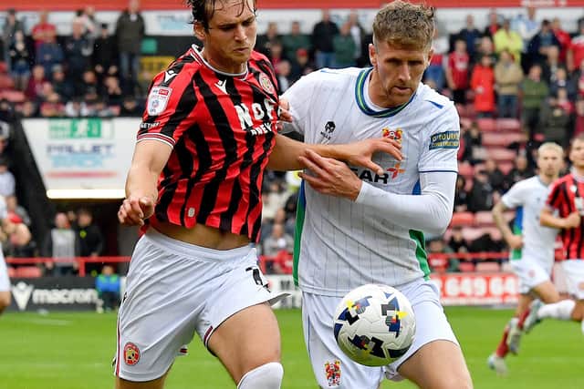 Mat Sadler has been pleased by the early signs shown between Aaron Pressley and Kanu in Walsall's attack.