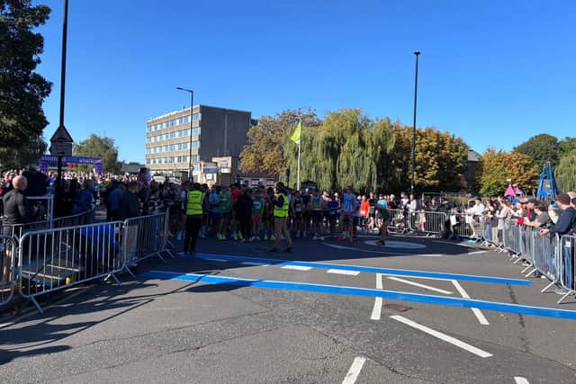 Hundreds of runners took part in the Stafford 10K. Credit: Freedom Leisure, organisers of Stafford 10k