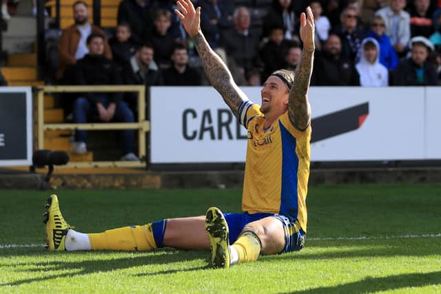 Walsall defender Aden Flint trained with his former club Mansfield during the off-season. (Image by PA)