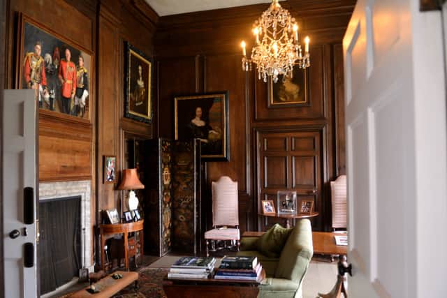 The Oak Room at Dudmaston Hall near Bridgnorth on Heritage Open Days weekend on Sunday, September 14, 2025