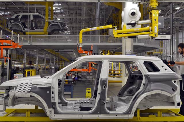 Jaguar Land Rover said production and retail sites have been impacted by a cyber attack (JLR/PA)