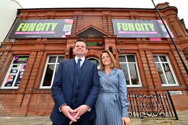 Paul and Hayley Andrews are about to open Fun City at Dudley's former museum and art gallery