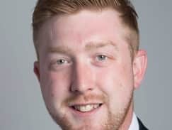 Councillor Simon Bennett want to fly the flag every day
