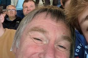Mark Townsend, 57, a West Brom fan who died after he became unwell at Sheffield Wednesday's Hillsborough stadium on September 28, 2024.