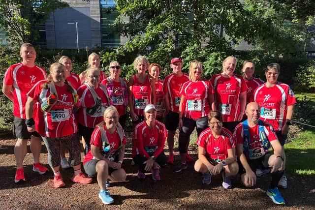 This lovely team from StokeFit were all smiles. Credit: Freedom Leisure, organisers of Stafford 10k