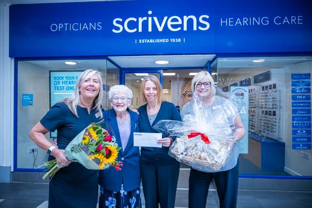 Dee Wilkes, Branch Manager, Shelia Basford, Emma Hale, Sales Advisor and Emma Round, Assistant Branch Manager