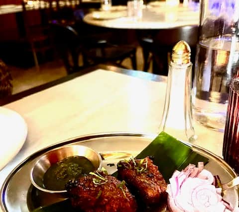 House Kebab at Indian Cafe Racer in Birmingham