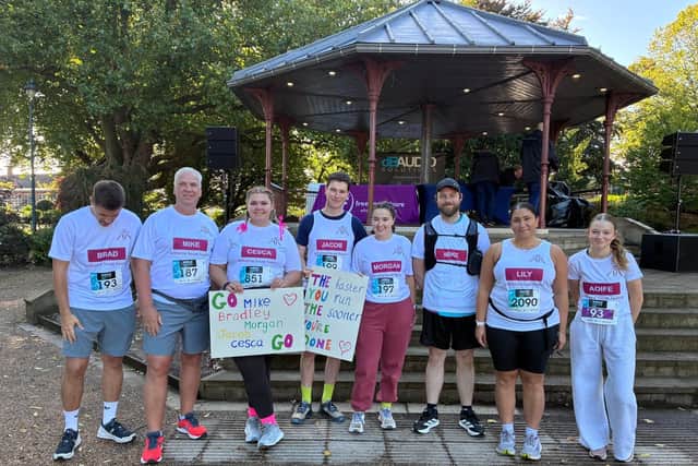 This lovely looking group were taking part for the Katharine House Hospice. Credit: Freedom Leisure, organisers of Stafford 10k