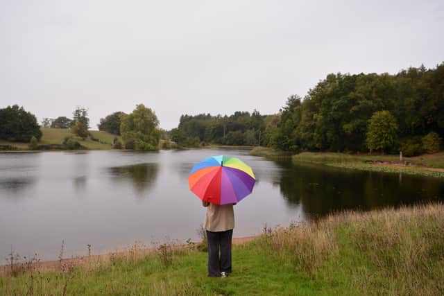 The 'Big Pool' at Dudmaston Hall, for Heritage Open Days weekend on Sunday, September 14, 2025