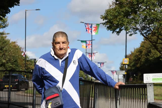 Roger Thomeson local resident pictured on West Boulevard, Quinton, Birmingham.  September 8th, 2025. 