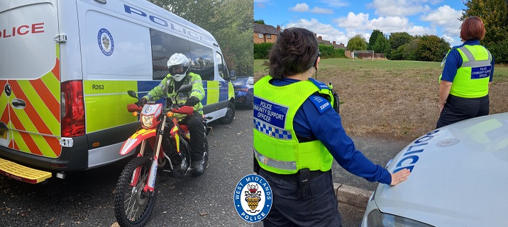Off road bike seized and man arrested as police crackdown on Dudley ...