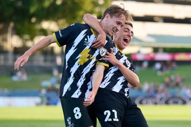 Jake Hollman signed from Australian side Macarthur FC on a free transfer. (Photo by Brett Hemmings/Getty Images)