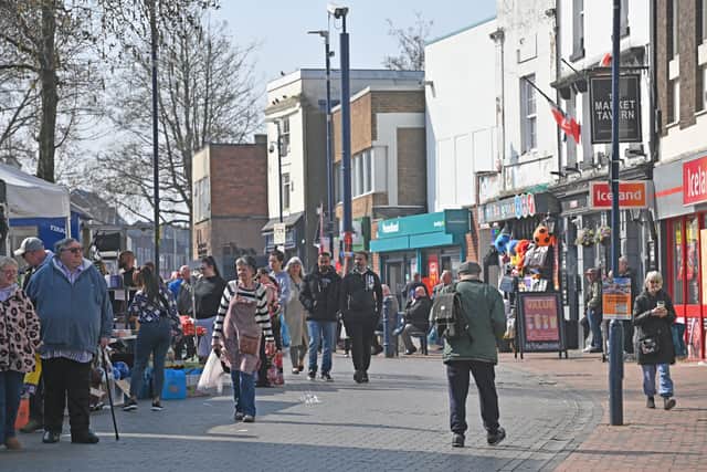 Bilston town centre