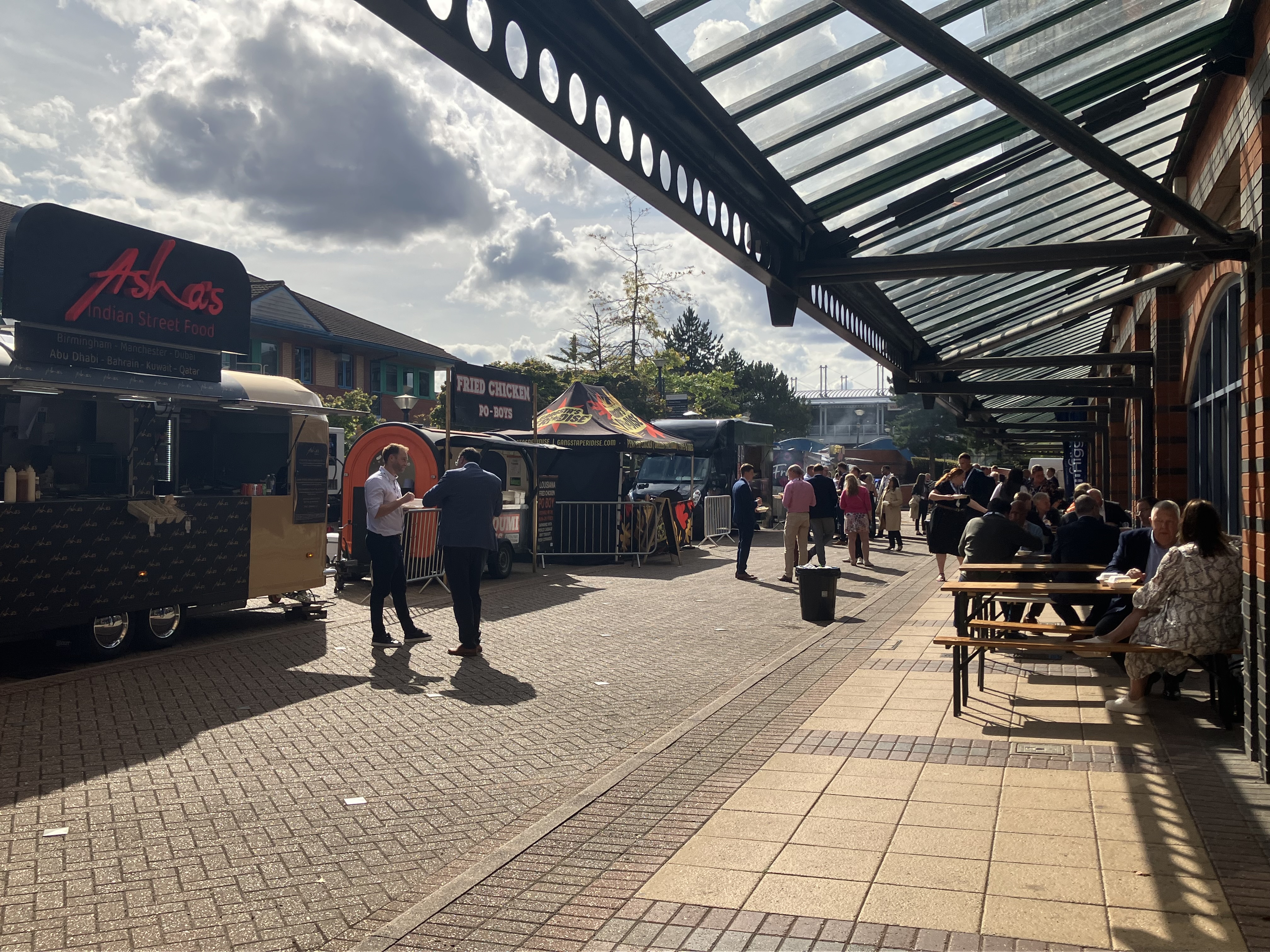 Sun shines on final Digbeth Dining Club outing at the Waterfront in ...