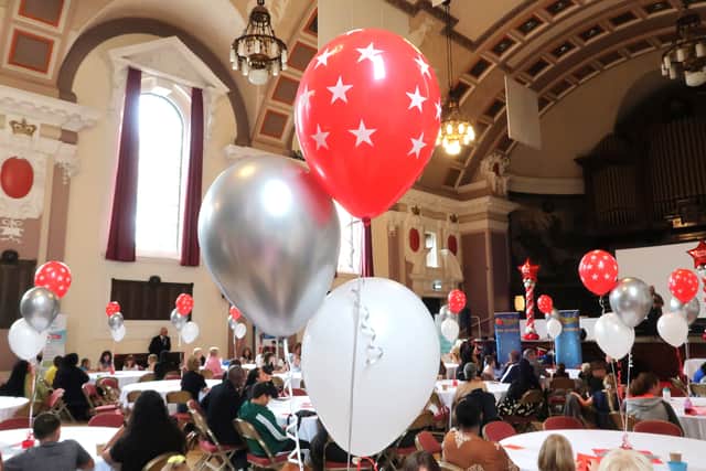Celebrations were held at the Town Hall. Picture: Walsall Council