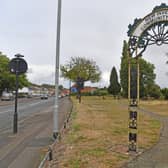 The New Invention Community Garden is a great place to stop to stretch your legs 