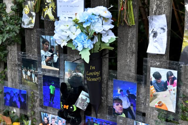 The tributes described the youngsters love for ice skating, karate, and his motorbike