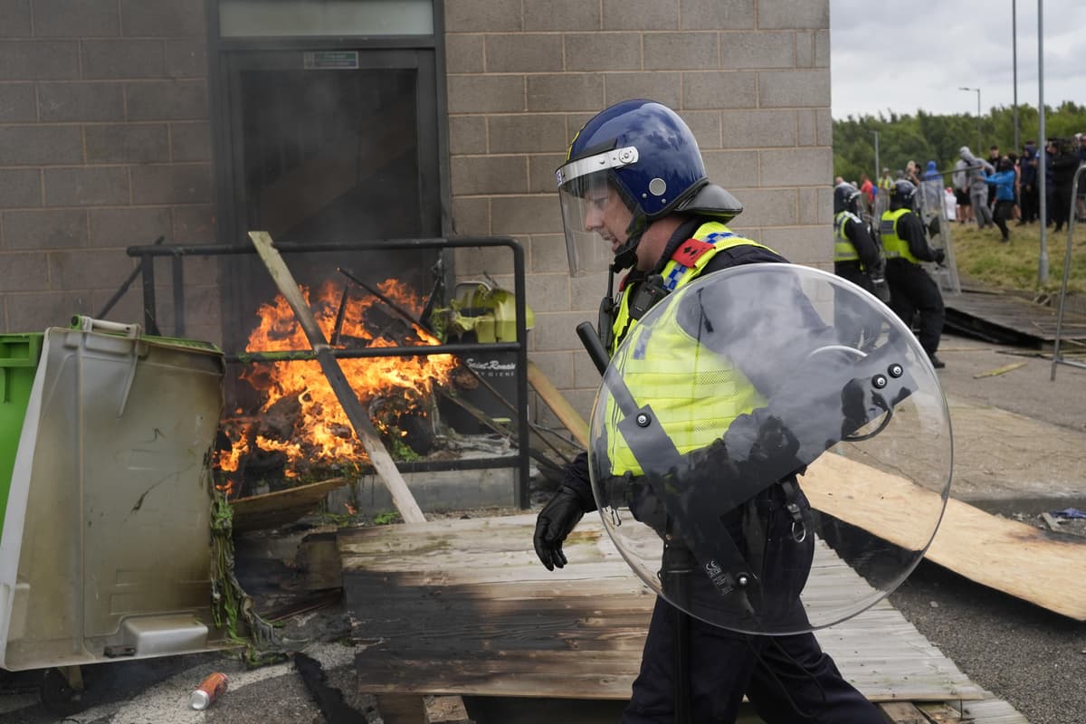 I Hotel Riots Equal longest summer riots sentence for man who stoked fire outside hotel