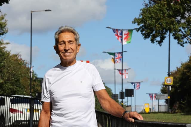 Harry Bevan local resident pictured on West Boulevard, Quinton, Birmingham.   September 8th, 2025.  