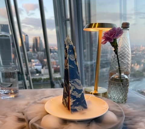Dessert at The Shangri-La Hotel at The Shard