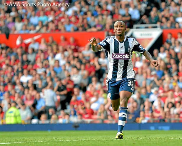 West Brom's Saido Berahino scored the winner for Albion against Manchester United at Old Trafford back in September