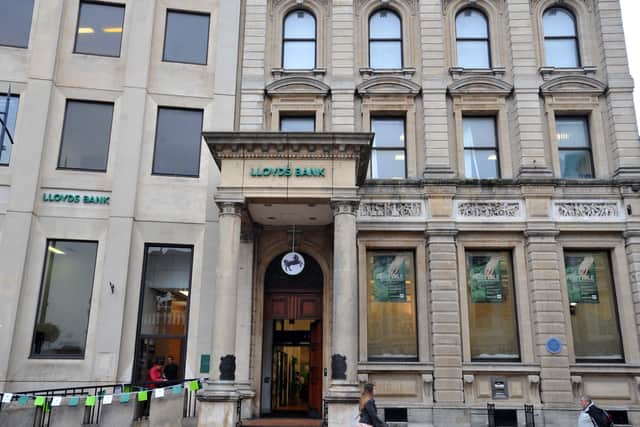 The former Lloyds Bank building in Dudley Street, Wolverhampton