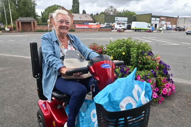 Jean O'Borne moved from the Isle of Wight, she said she loves it in Penkridge